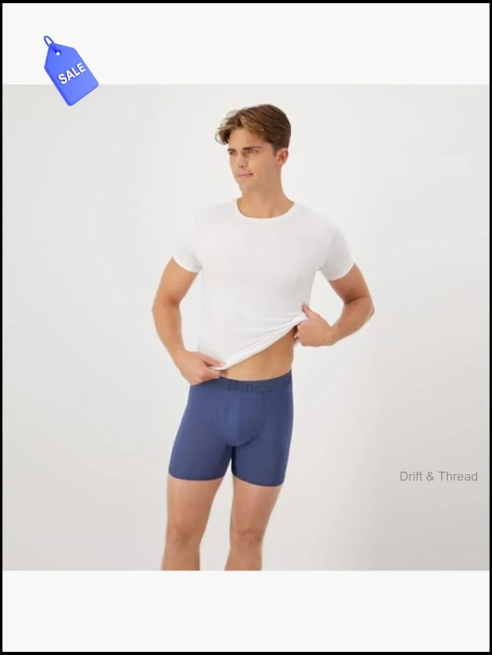 Hanes Men's SuperSoft Viscose from Bamboo Boxer Briefs 3-Pack Size Large